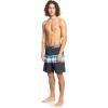 imageQuiksilver Mens Standard Surfsilk Stretch 19 Inch Boardshort Swim TrunkDark GreyPurpleBlue