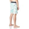 imageQuiksilver Mens Standard Surfsilk Stretch 19 Inch Boardshort Swim TrunkFjord Blue Eqybs04524