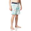 imageQuiksilver Mens Standard Surfsilk Stretch 19 Inch Boardshort Swim TrunkFjord Blue Eqybs04524