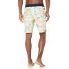 imageQuiksilver Mens Standard Surfsilk Stretch 19 Inch Boardshort Swim TrunkOrange Pop Eqybs04524
