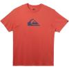 imageQuiksilver Mens Comp Logo Short Sleeve Screen TeeSpiced Coral