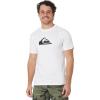 imageQuiksilver Mens Comp Logo Short Sleeve Screen TeeWhite