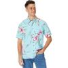 imageQuiksilver Mens Night Bloomer Button Up Woven TopGulf Stream Night Bloomer 234
