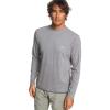 imageQuiksilver Mens Sea Hound Ls Crew Knit ShirtMid Grey Marl