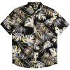 imageQuiksilver Mens Strange Daze Button Up Woven ShirtBlack Wild Time