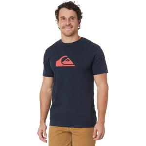 imageQuiksilver Mens Comp Logo Short Sleeve Screen TeeNavy
