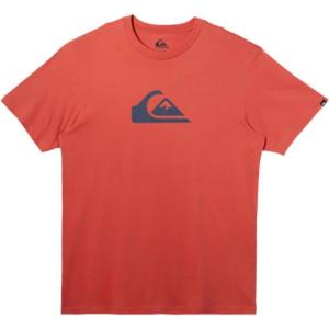 imageQuiksilver Mens Comp Logo Short Sleeve Screen TeeSpiced Coral