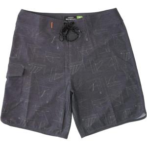 imageQuiksilver Mens Standard After Surf Stretch Volley Swim Trunk Bathing SuitFin Party ScallopBlack