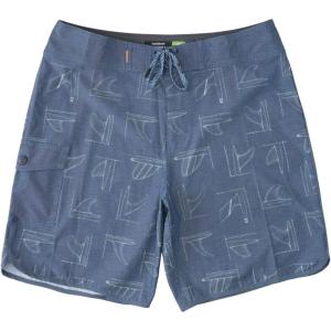 imageQuiksilver Mens Standard After Surf Stretch Volley Swim Trunk Bathing SuitFin Party ScallopEnsign Blue
