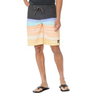 imageQuiksilver Mens Standard Surfsilk Panel 20 Boardshort Swim Trunk Bathing SuitCantaloupe