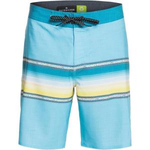 imageQuiksilver Mens Standard Surfsilk Stretch 19 Inch Boardshort Swim TrunkPacific Blue