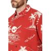imageQuiksilver Mens Ahi Holiday Button Up Woven TopAhi Holiday Aura Orange 234