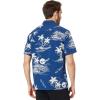 imageQuiksilver Mens Ahi Holiday Button Up Woven TopAhi Holiday Estate Blue 234