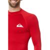 imageQuiksilver Mens Everyday Upf50 Long Sleeve RashguardSalsa