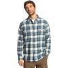 imageQuiksilver Mens Midmorning Check Flannel ShirtEnsign Blue Midmorning Check