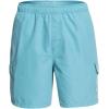 imageQuiksilver Waterman Mens Standard Balance Volley 18 Boardshort Swim Trunk Still Water L