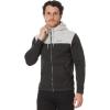 imageQuiksilver Mens Keller Block Hooded Zip FleeceBlack Heather