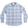imageQuiksilver Mens Morning Check Button Down Flannel ShirtDusk Blue Morning Check