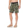 imageQuiksilver Mens Standard Throwback Print Boardshort Swim TrunkFour Leaf Clover Throwback