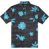 imageQuiksilver Mens Visual Florist Floral Hawaiian Button Up ShirtBlack Visual Florist