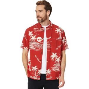 imageQuiksilver Mens Ahi Holiday Button Up Woven TopAhi Holiday Aura Orange 234