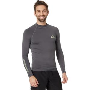 imageQuiksilver Mens Everyday Upf50 Long Sleeve RashguardIron Gate