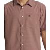 imageQuiksilver  Mens Shoreline Classic Short Sleeve Shirt Color Surf DaysHenna Size Large
