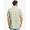 imageQuiksilver Mini Mark SS Woven Top GFL6 XL  Mens Fashion Casual Short Sleeve Woven Shirt Cotton  Regular Fit  Lifestyle Beach Apparel