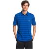 imageQuiksilver Waterman Mens Free CAST Polo Knit Classic Blue Reelback Striper L