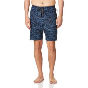 imageQuiksilver Mens Paddler Print 19 Boardshort Swim TrunkEnsign Blue Paddler Print Boardshort 19