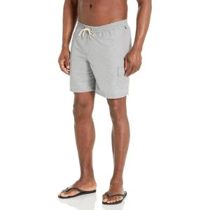 imageQuiksilver Mens Standard Balance 18 Volley Swim Trunk BoardshortDark Grey Heather
