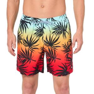imageQuiksilver Mens Standard Everyday Mix 17 Volley Boardshort Swim TrunkHigh Risk Red 241