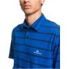 imageQuiksilver Waterman Mens Free CAST Polo Knit Classic Blue Reelback Striper S