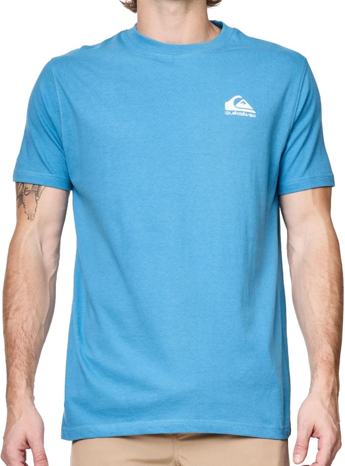 imageQuiksilver Big and Tall TShirts for Men  Mens Short Sleeve Cotton Crewneck TeeNiagra