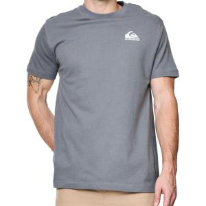 imageQuiksilver Big and Tall TShirts for Men  Mens Short Sleeve Cotton Crewneck TeeGranite Gray